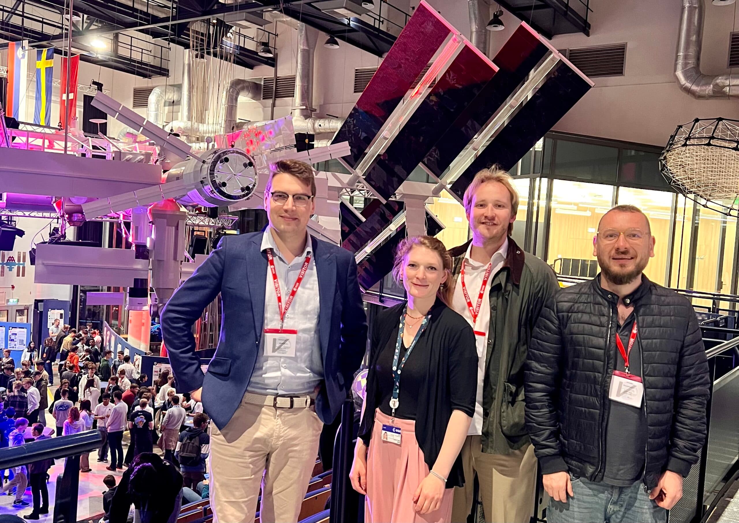 Delta Biosciences & Dr Hahn at ESA ESTEC